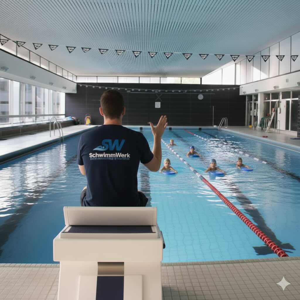 Schwimmtraining im Becken